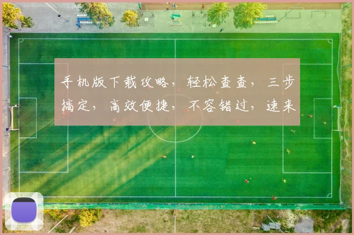 手机版下载攻略，轻松查查，三步搞定，高效便捷，不容错过，速来体验